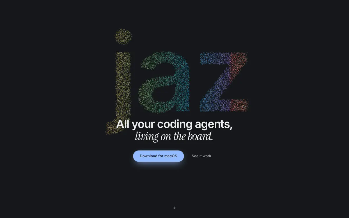 jaz product page screenshot
