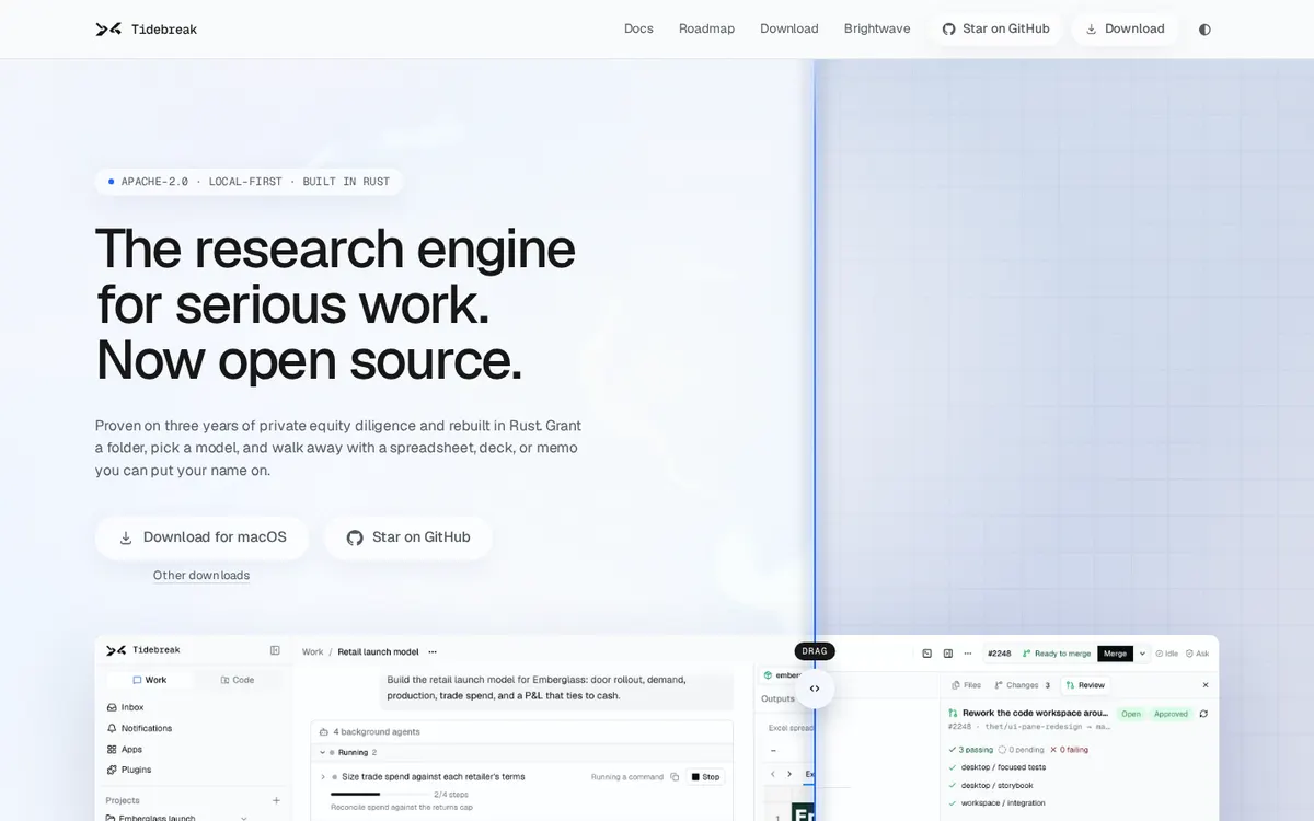 Tidebreak product page screenshot